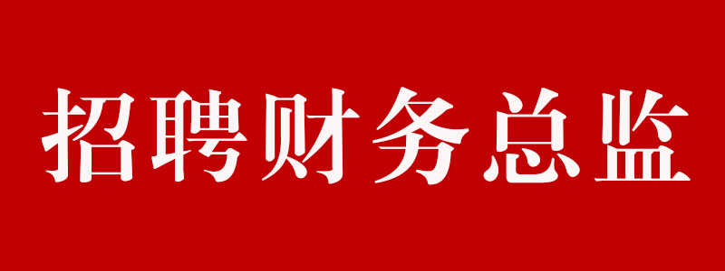 招聘財務總監